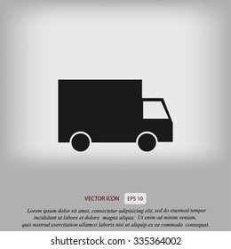 truck vector icon 