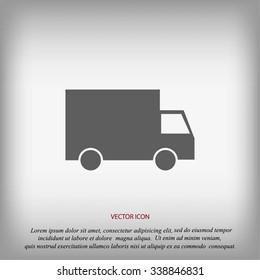 truck vector icon 