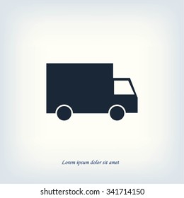truck vector icon 