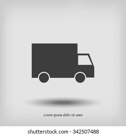 truck vector icon 
