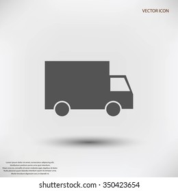 truck vector icon 