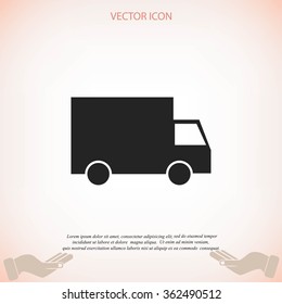 truck vector icon 
