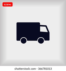 truck vector icon 