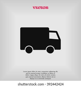 truck vector icon 