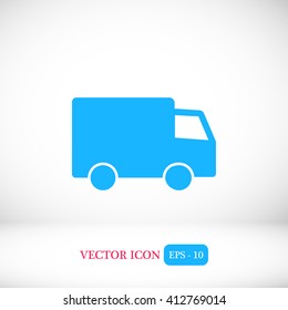truck vector icon 