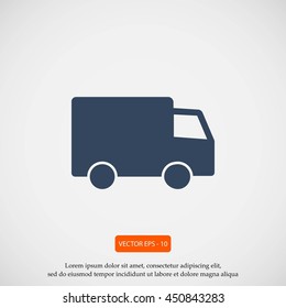 truck vector icon 