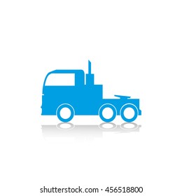 Truck. Vector icon