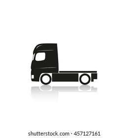 Truck. Vector icon.