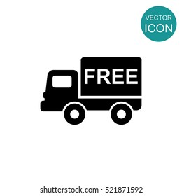 Truck vector icon