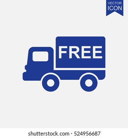 Truck vector icon