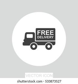 Truck vector icon
