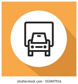 Truck vector icon