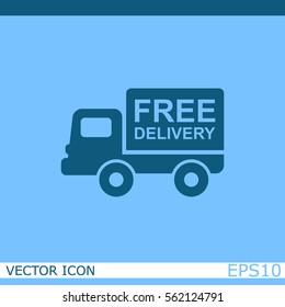 Truck vector icon