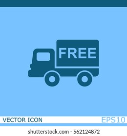 Truck vector icon