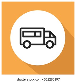 Truck vector icon