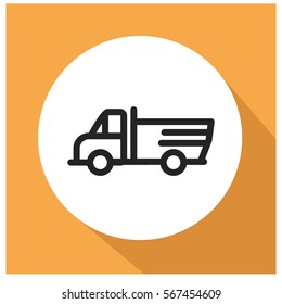 Truck vector icon