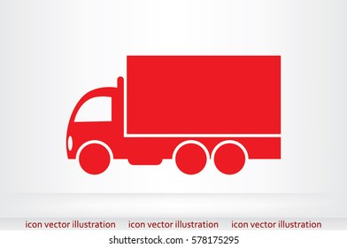 truck vector icon.