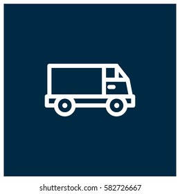 Truck vector icon