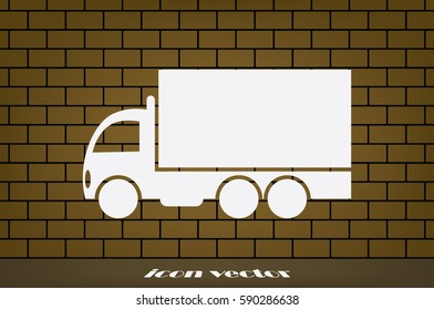 truck vector icon