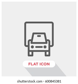 Truck vector icon