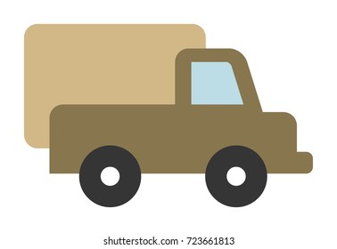 Truck vector icon