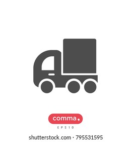 Truck vector icon