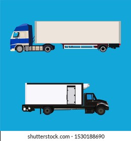 Truck Vector icon and art