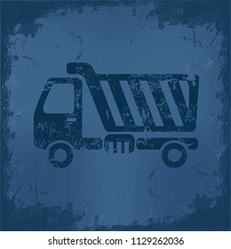 Truck vector icon design