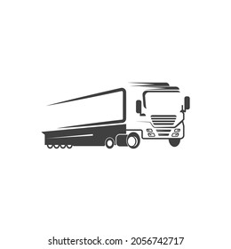 Truck Vector icon design illustration Template