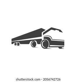 Truck Vector icon design illustration Template