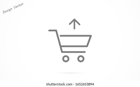 truck vector icon line 10 eps , Lorem ipsum Flat design.Shopping Cart Icon line  , flat design best vector icon line  .Shopping Cart icon, line  flat design best vector  