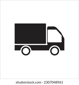 truck vector icon new line