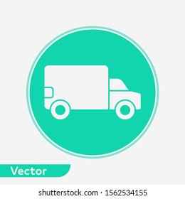 Truck vector icon sign symbol