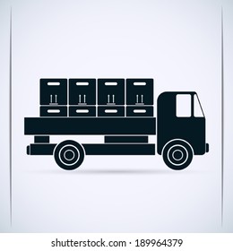 Truck vector illustration