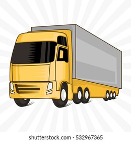 Truck vector illustration