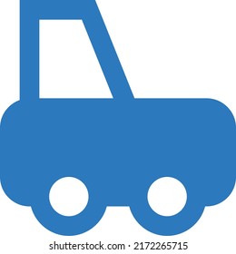 Truck Vector illustration on a transparent background.Premium quality symbols.Glyphs vector icon for concept and graphic design.