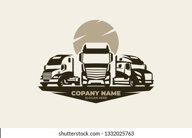 Truck vector logo