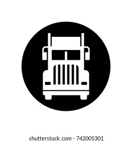 truck vector logo.
