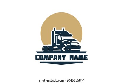 Truck vector logo EPS 10 file