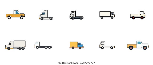 Truck Vehicle Transport Cargo Delivery Freight Services
