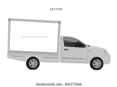 Truck for warp Vector
