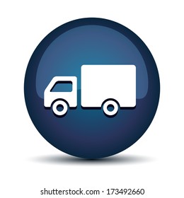 Truck web icon