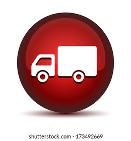 Truck web icon