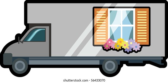 truck window