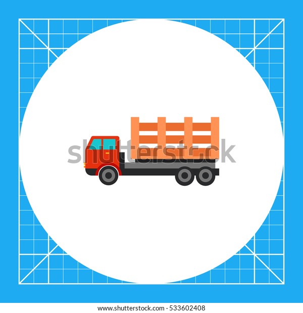 Truck with Wooden Body\
Icon