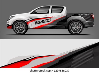 Similar Images Stock Photos Vectors of Truck Wrap design for company