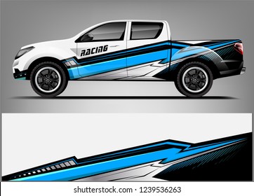 Truck Wrap design for company, decal, wrap, and sticker. vector eps10