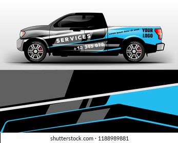 truck wrap design for company services