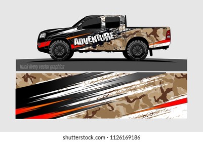 truck wrap design vector. abstract background for vehicle vinyl branding