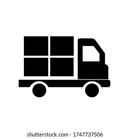 truck xpress symbol icon vector 